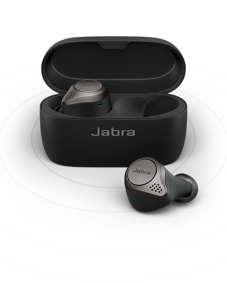 Tai Nghe Bluetooth True Wireless JABRA Elite 75T Wireless Charging Sạc Không Dây ( FULL BOX )