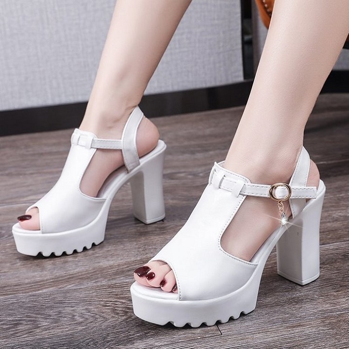 Giày Sandal đế thô chunky 10 phân S179