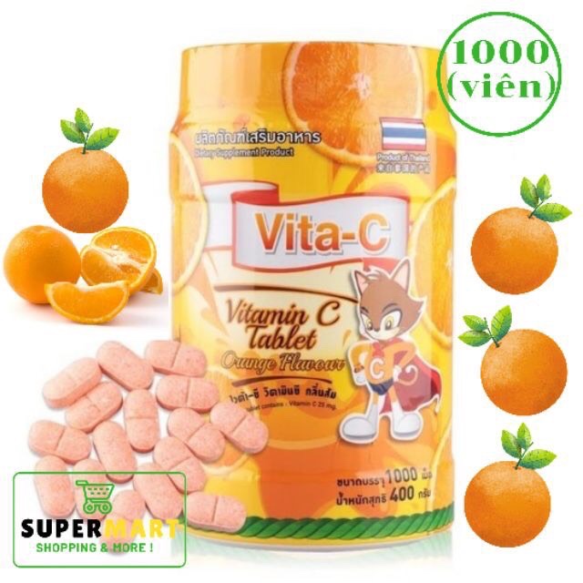 Kẹo ngậm vitamin C nội địa Thái-Kẹo C bổ sung sức đề kháng cho trẻ