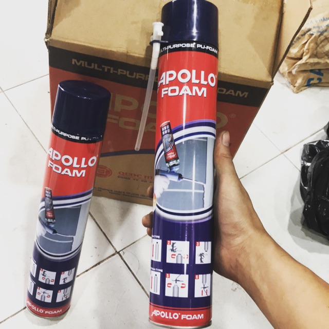 [Lấy mã giảm thêm 30%]Xịt foam APOLLO 750ml