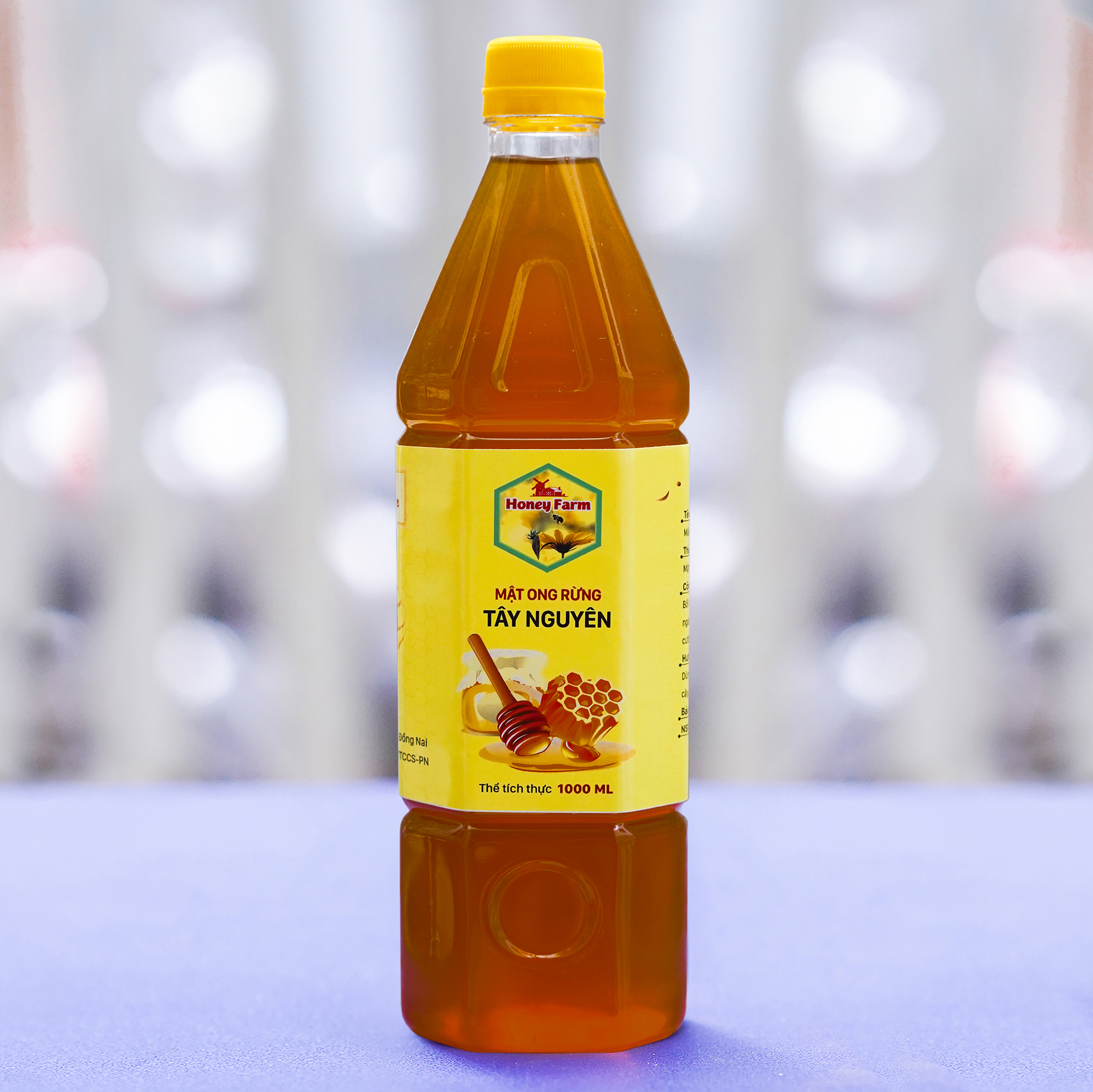 1 Lít Mật ong nguyên chất rừng tây nguyên Vạn Phúc Honey
