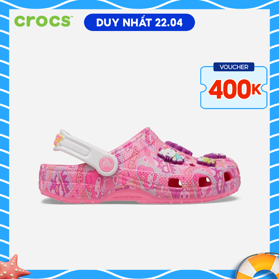 CROCS Giày lười trẻ em FW FUNLAB CLOG KID DISNEY FROZEN II ICE BLUE  207465-4O9 - 