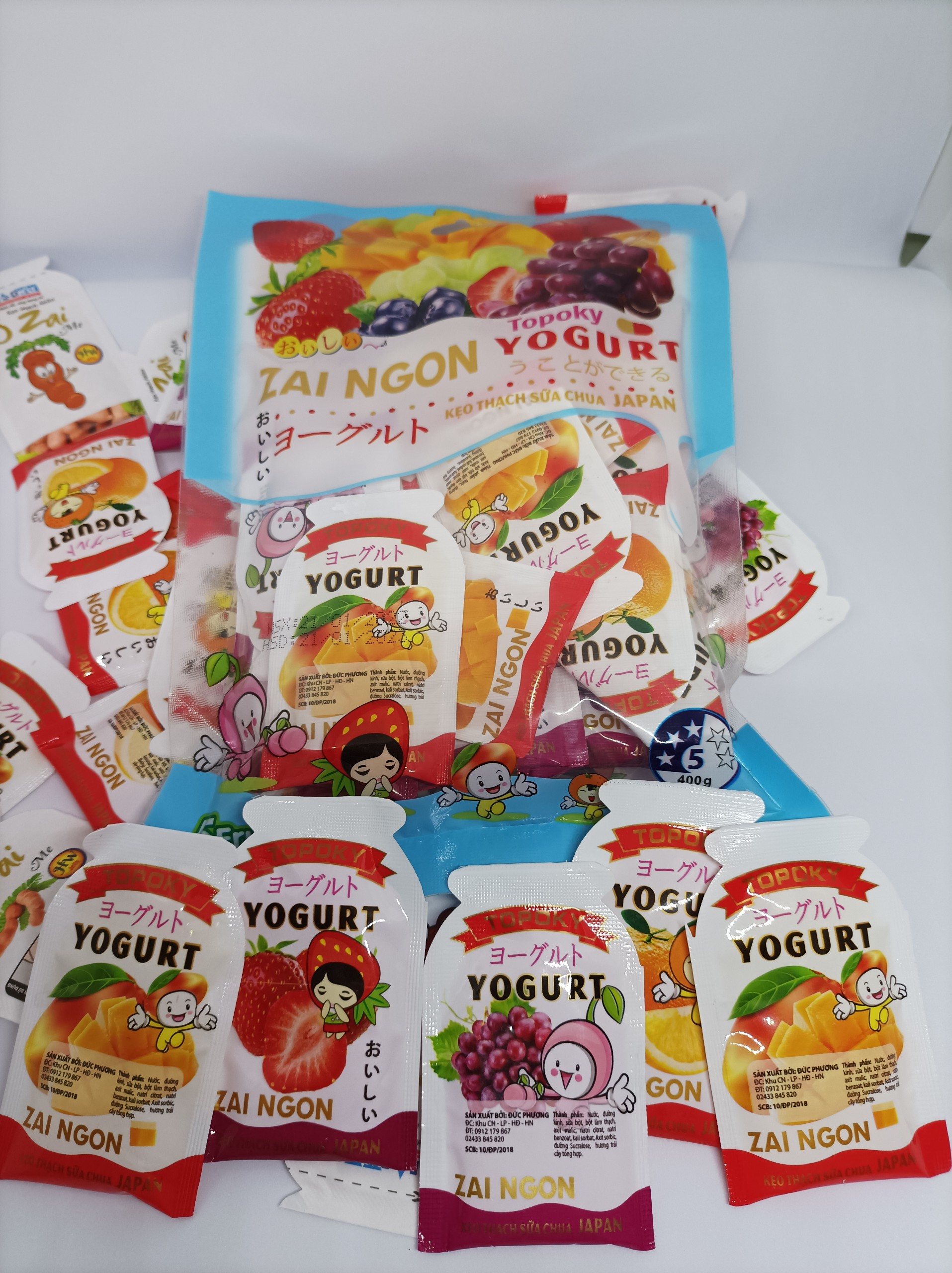 Thạch zai - thạch zai ngon yogurt 400g - 28k