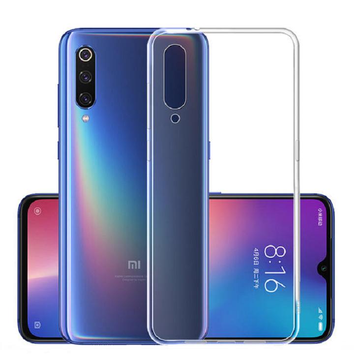 Ốp Lưng TPU silicon dẻo trong suốt cho Xiaomi Mi9 SE mềm Su Chống Trầy