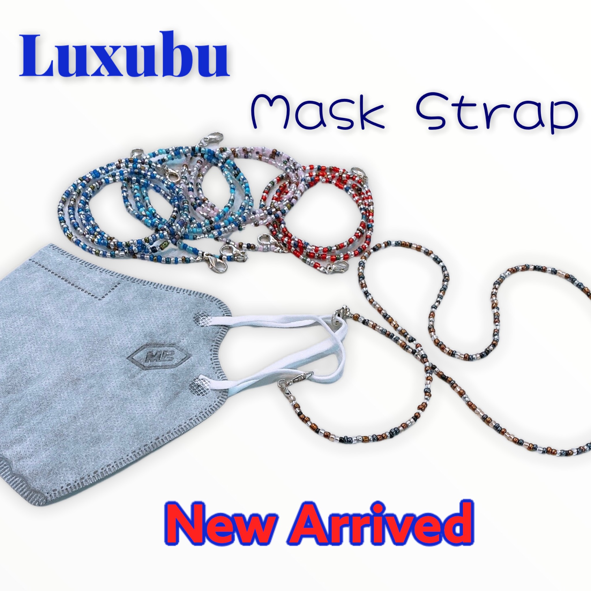 //luxubu// hand made dây đeo khẩu trang / mask strap giữ khẩu trang chống thất lạc