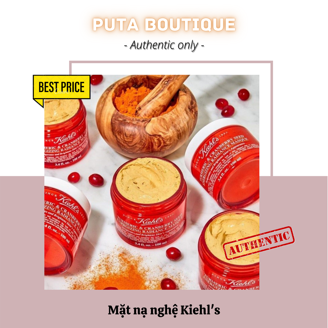Mặt nạ kiehl’s nghệ làm sáng da giảm thâm mụn