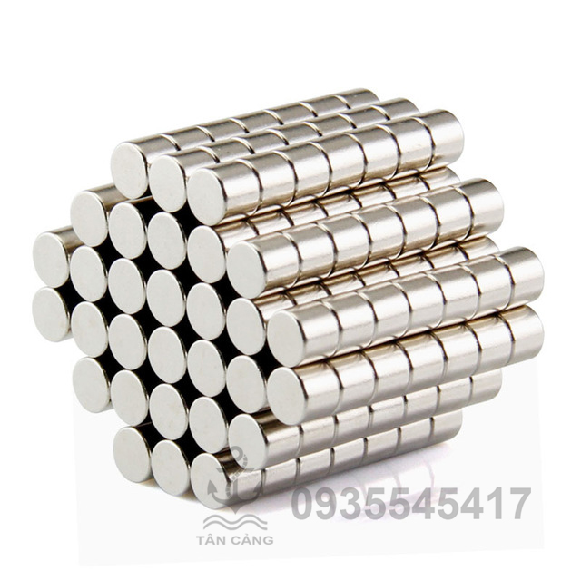 combo 10 Nam châm tròn 8 x 5 mm