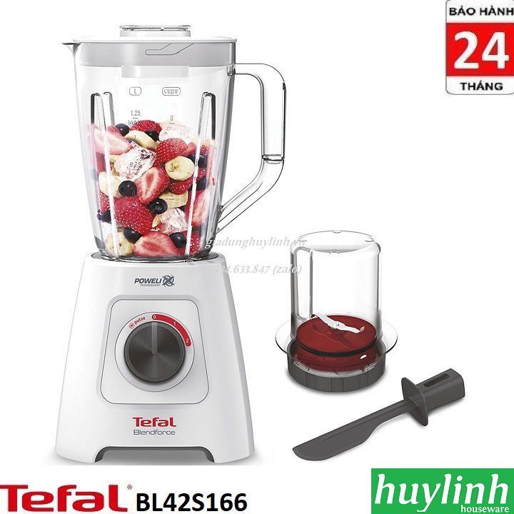 Máy xay sinh tố tefal bl42s166 - 600w - 2 cối