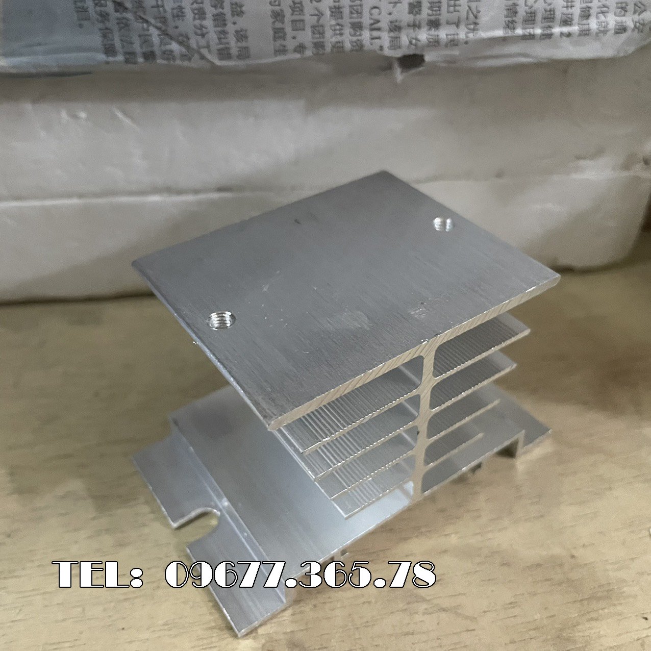 Đế nhôm tản nhiệt, đế tản nhiệt dùng cho bộ chỉnh dòng