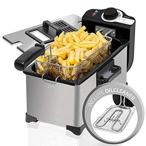 Nồi chiên ngập dầu medion md 18084 dung tích 3 lít - hàng nội địa đức