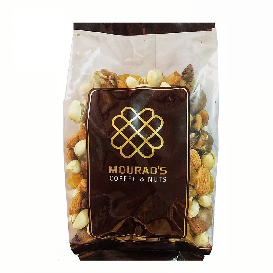 Hạt mix nuts tổng hợp mourads - hạt hỗn hợp óc chó hạnh nhân hạt dẻ cười hạt bí hạt nho macca túi 500g