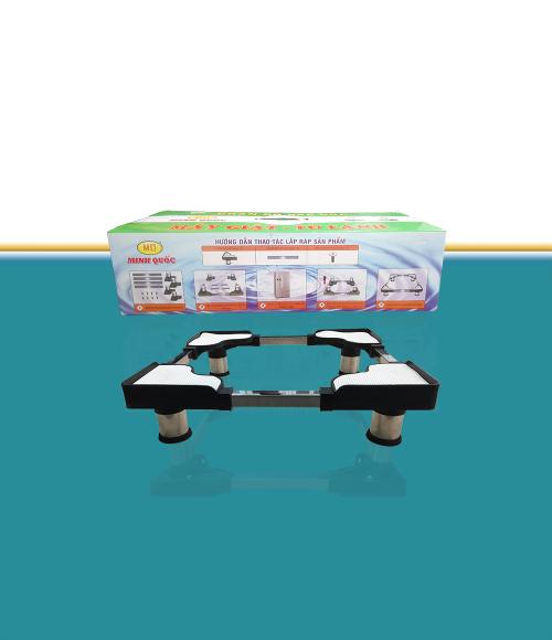 [HCM]Chân Kê Giá Đỡ Tủ Lạnh Máy Giặt Thông Minh Khung Inox - KT: 55-77cm