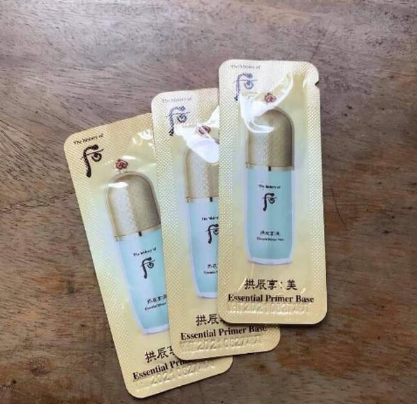 Kem lót trang điểm Whoo Essential prime Base