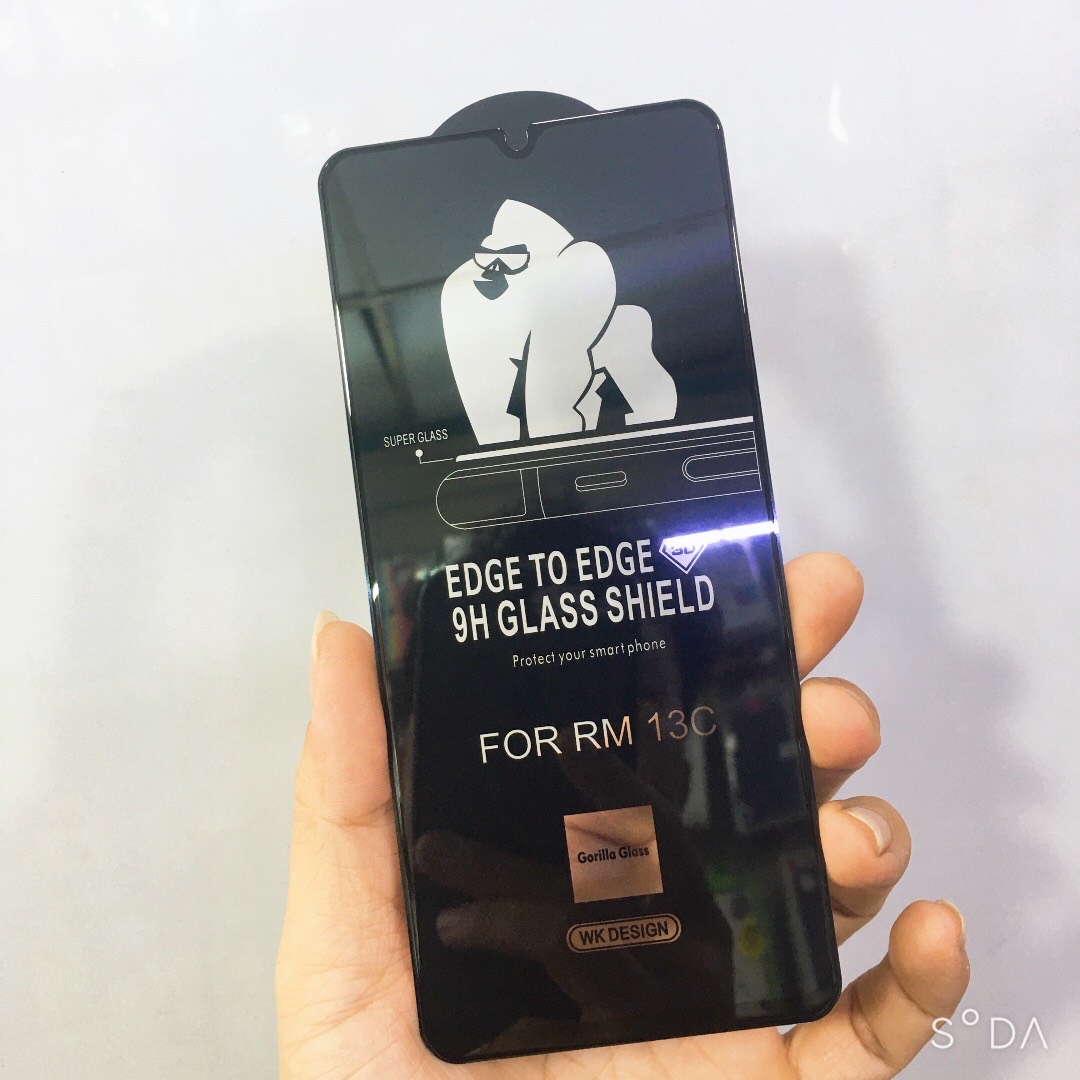 Kính cường lực KingKong Xiaomi Redmi 13C full màn hình cao cấp Gorrila Glass