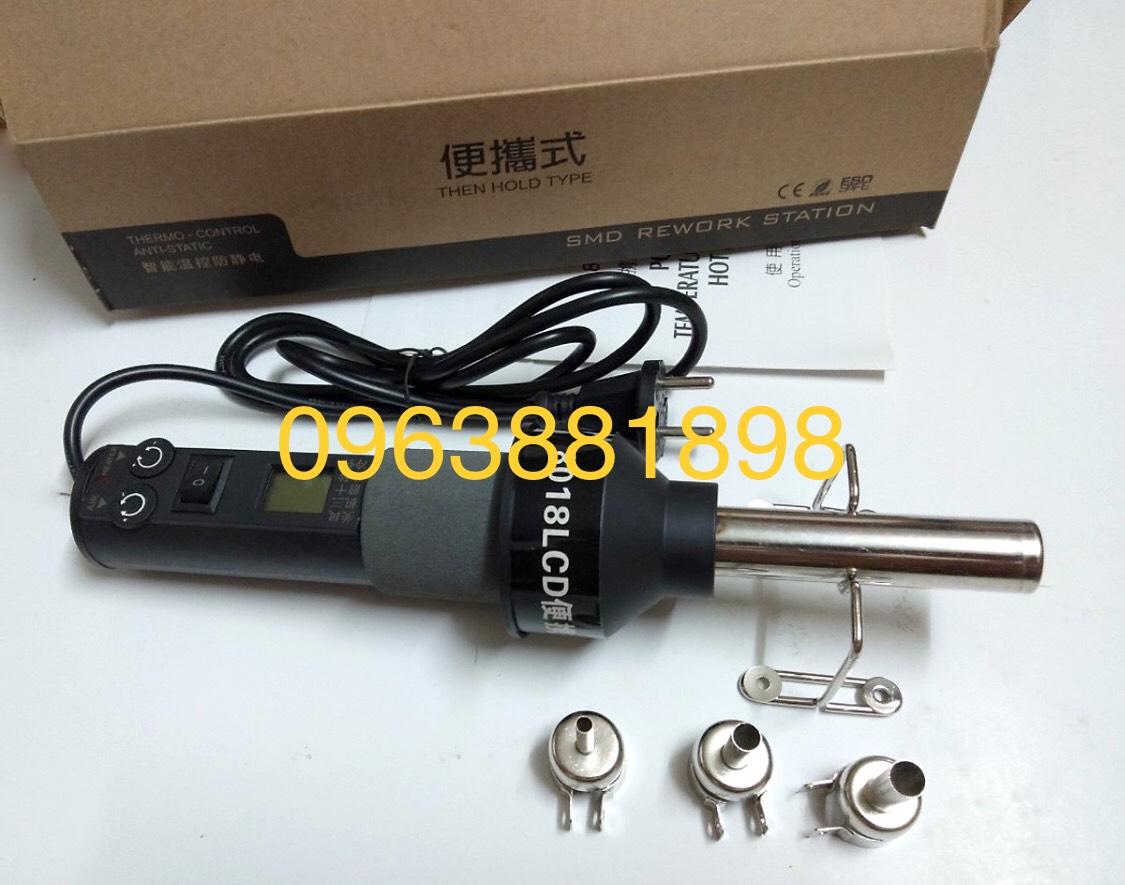 máy khò cầm tay 8018 LCD