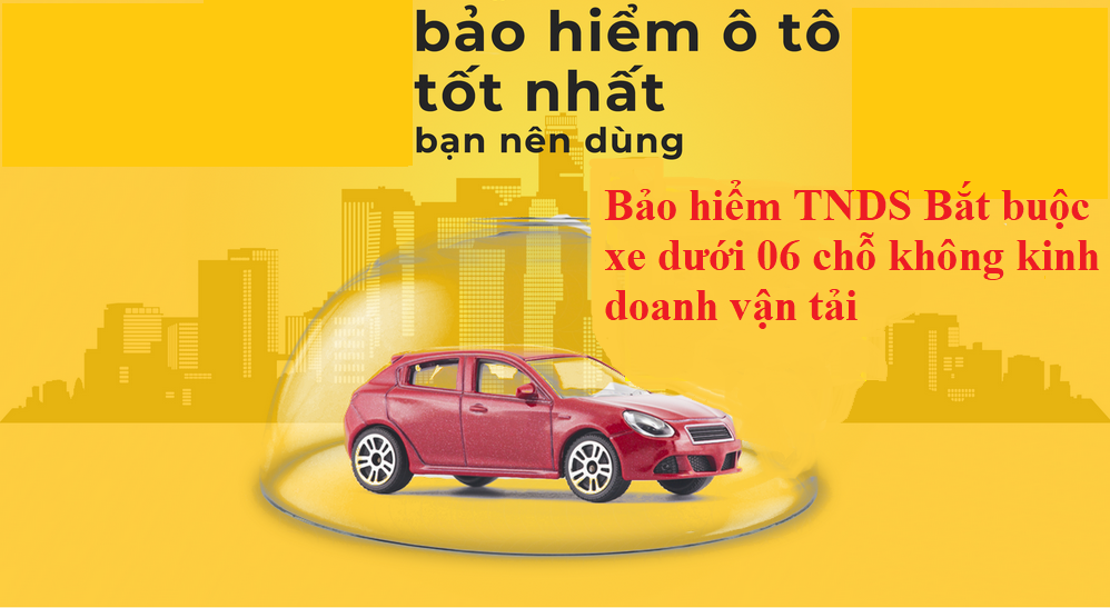 Bảo Hiểm TNDS Ô tô 5 chỗ Không KDVT