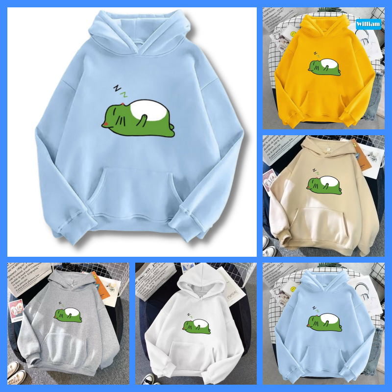 Áo khoác nữ form rộng, Áo hoodie nữ Form rộng Unisex đồ đôi in hình Trái bơ Avocato Thời Trang Thu đông Siêu hot Honomart