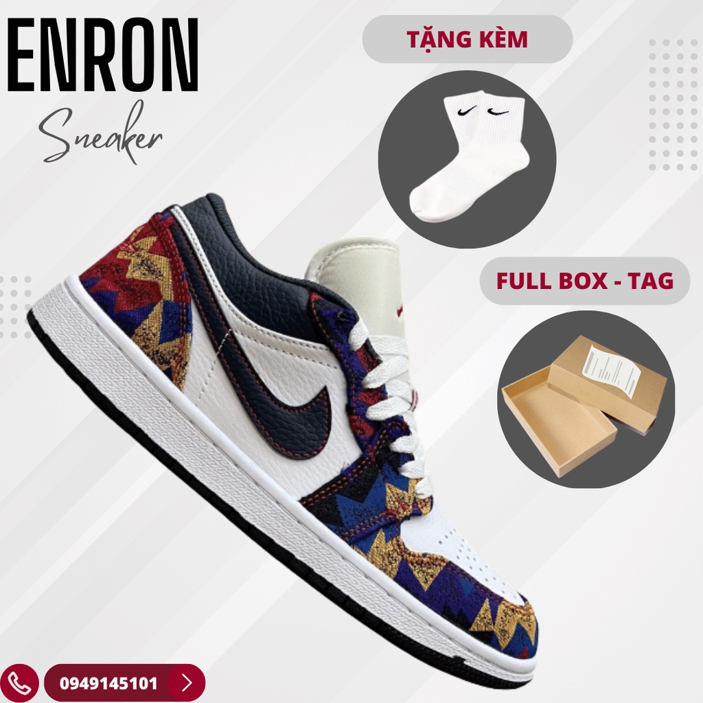 Giày Sneaker Nike Air Jordan 1 Low Nothing But Net