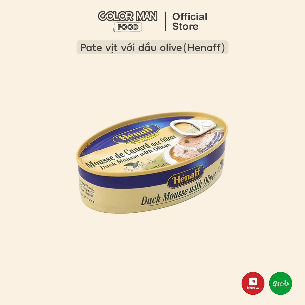 Pate vịt với dầu olive 115g