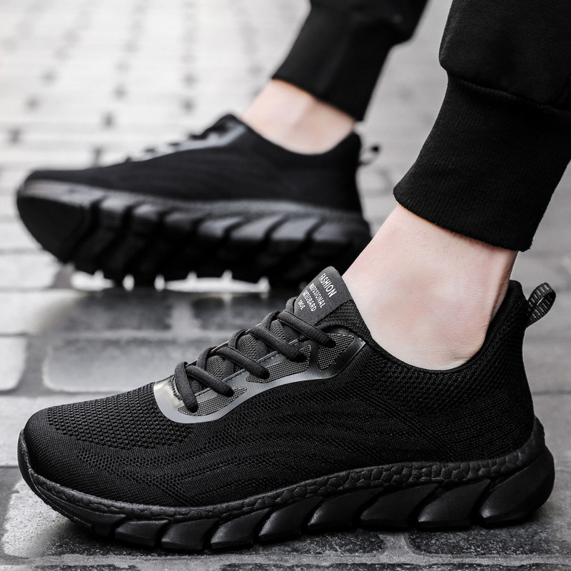 【CW】 Cross-Border 2022 Summer New Men's Mesh Sports Shoes Trendy Teenagers Student Running Shoes plus Size Breathable Men's Shoes