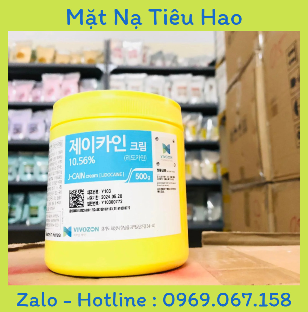 Kem ủ tê Hàn 10.56% Chuyên dujgn trong Spa - Thẫm mỹ viện - Phun xăm nghệ thuật