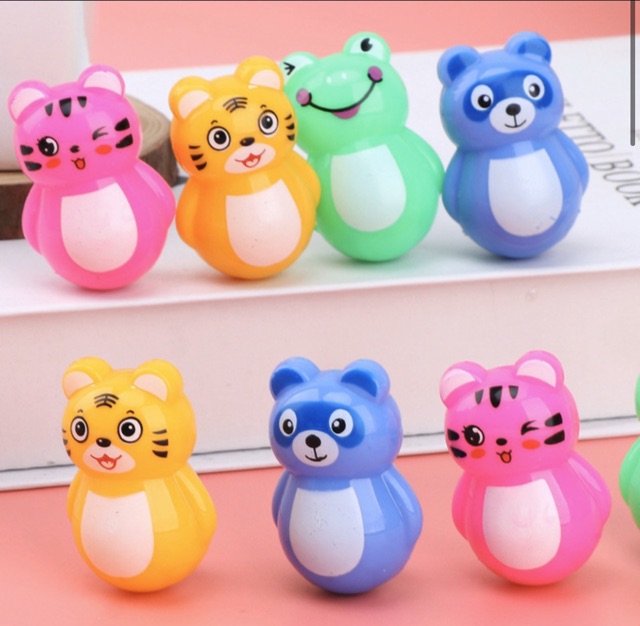 Đồ chơi lật đật nhiều mẫu mini bằng ngón tay đáng yêu (giao ngẫu nhiên)