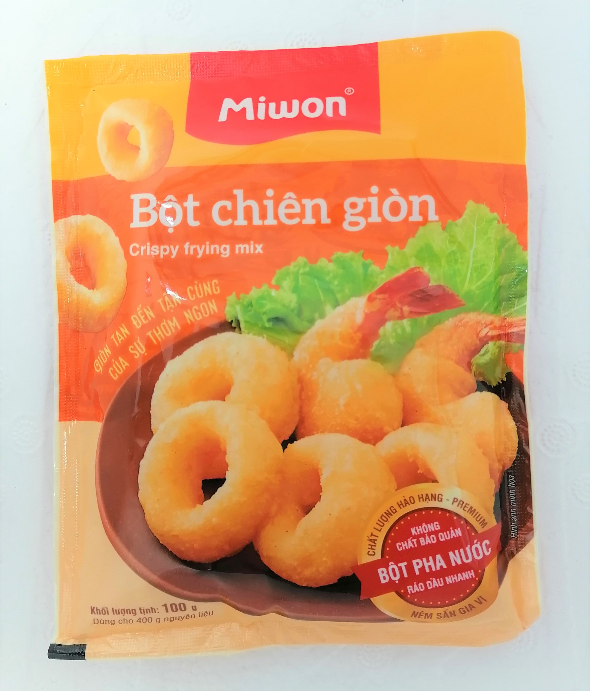 Bột chiên giòn miwon crispy frying mix