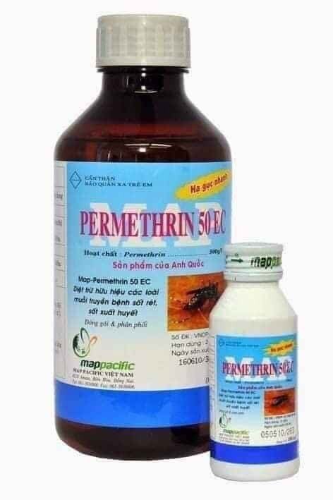 Thuốc phun muỗi Map Permethrin 50 EC