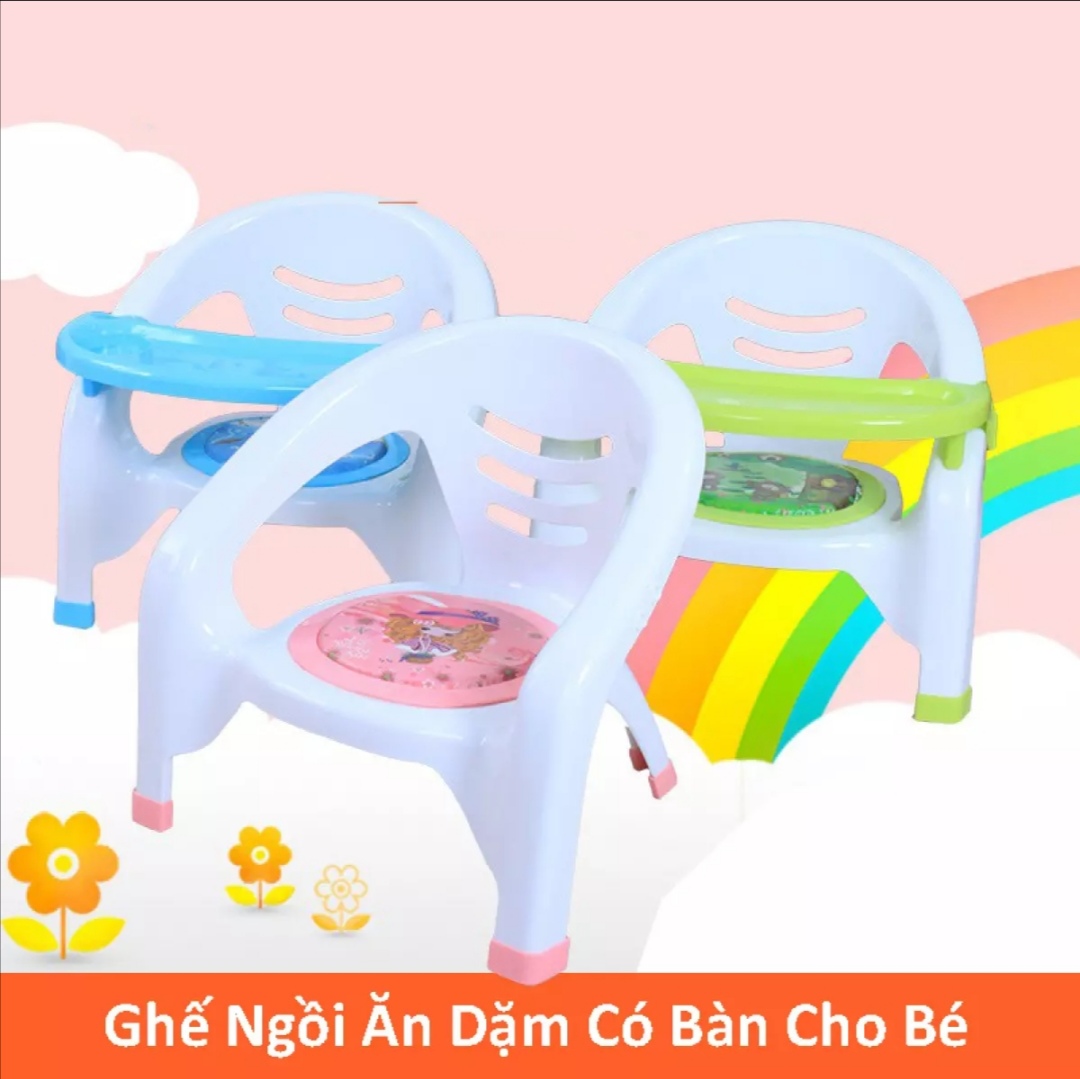 Ghế ăn dặm Việt Nhật có bàn cho bè