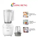 Máy xay sinh tố Philips HR2041/10 - Hàng chính hãng - Thiết kế sang trọng, tinh tế, thực phẩm xay ra siêu mịn và không dính vào nhau