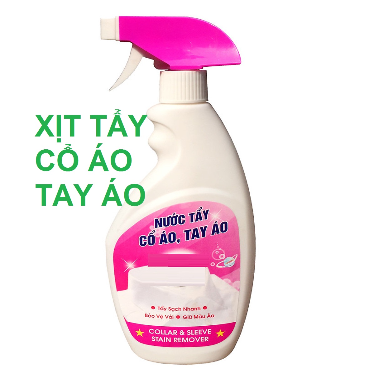 [HCM]Chai xịt tẩy vết bẩn cổ áo tay áo Hando 500ml BHKN887