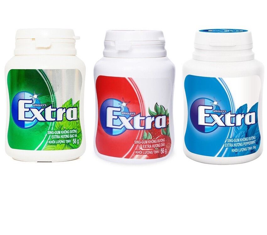 Kẹo singum extra không đường 56g