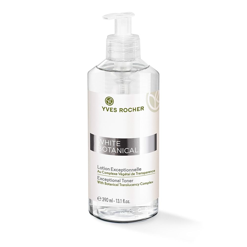 Nước hoa hồng Yves Rocher White Botanical Exceptional Toner 200ml/390ml làm sáng da