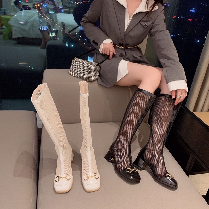 ❄️hàng full box có sẵn❄️ boots lưới khoá siêu hot