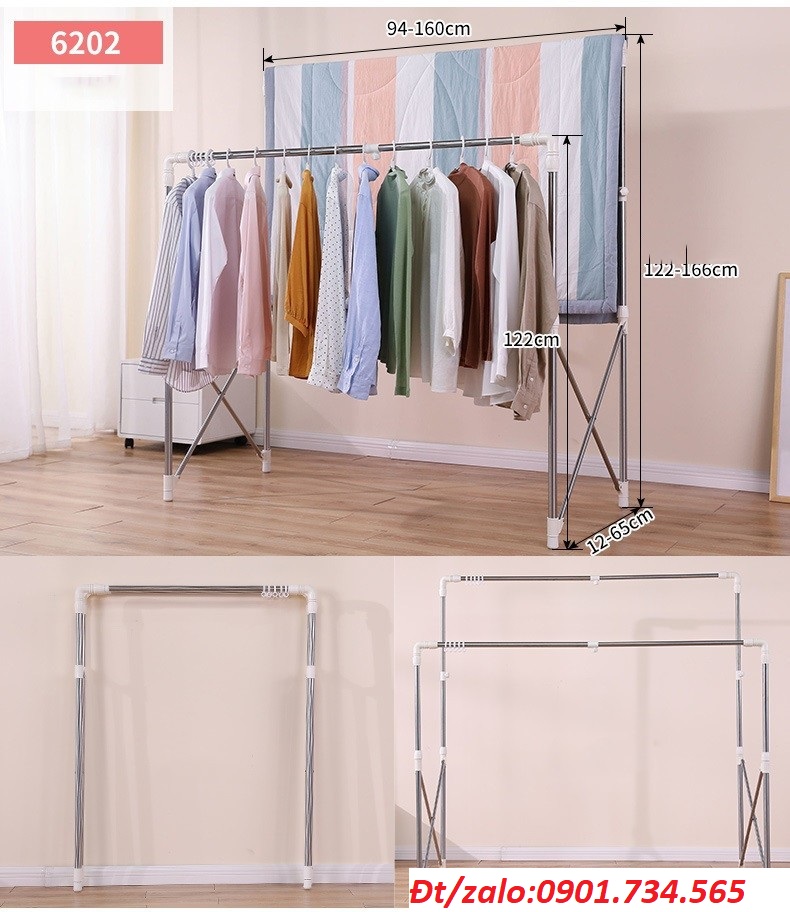 ( XẢ HÀNG) Giàn phơi đồ gấp gọn-  sào phơi quần áo thồng minh