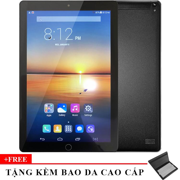 [ Giá hủy diệt ] Bộ máy tính bảng + bao da tablet 10.1 inch ROM 64G chip 8 nhân Android tablet 3G , wifi, chơi game Liên Quân, cf, fifa - BH 12 tháng