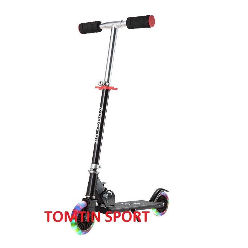 Xe scooter trẻ em có đèn led cao cấp cho bé trai và bé gái từ 3-10 tuổi chịu tải đến 50kg - TOMTIN SPORT quà tặng sinh nhật ý nghĩa
