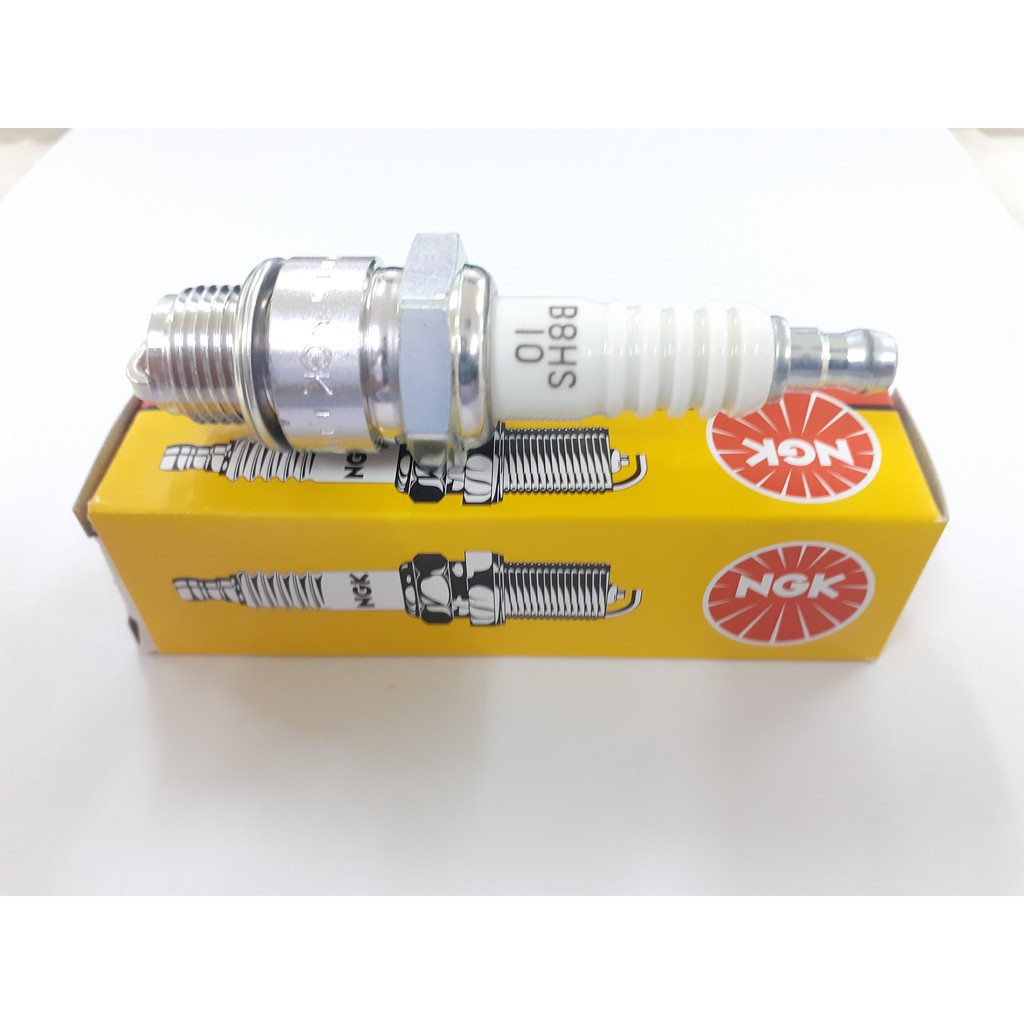 Bugi ngk b7hs10, br7hs10/bpr7hs10, b8hs10, br8hs10 dùng cho động cơ ca nô 2 thì, các dòng xe máy 2 thì