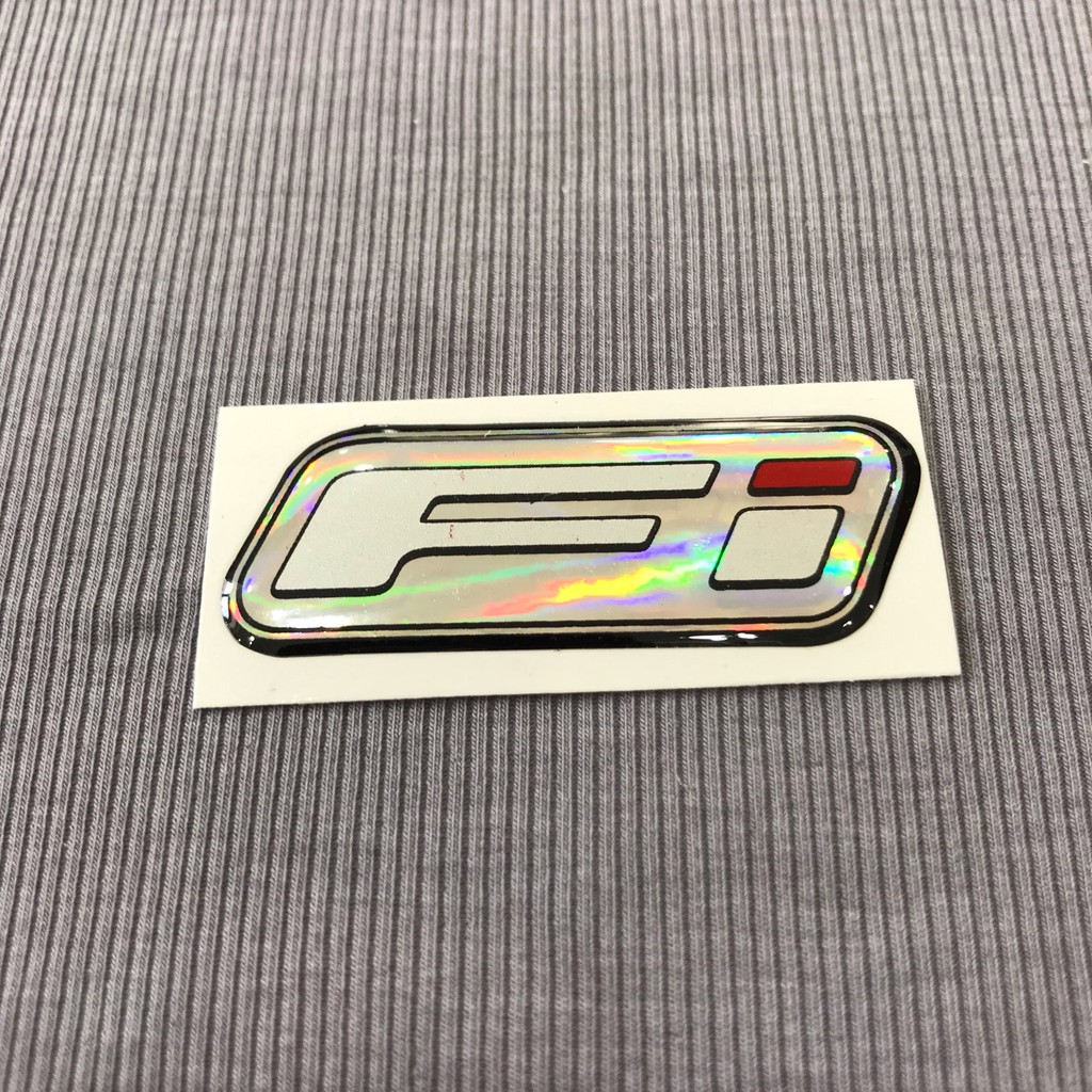 Tem logo chữ nổi Fi cho các loại xe