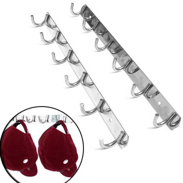 Combo 2 móc treo đồ Inox 6 móc Tiện Ích