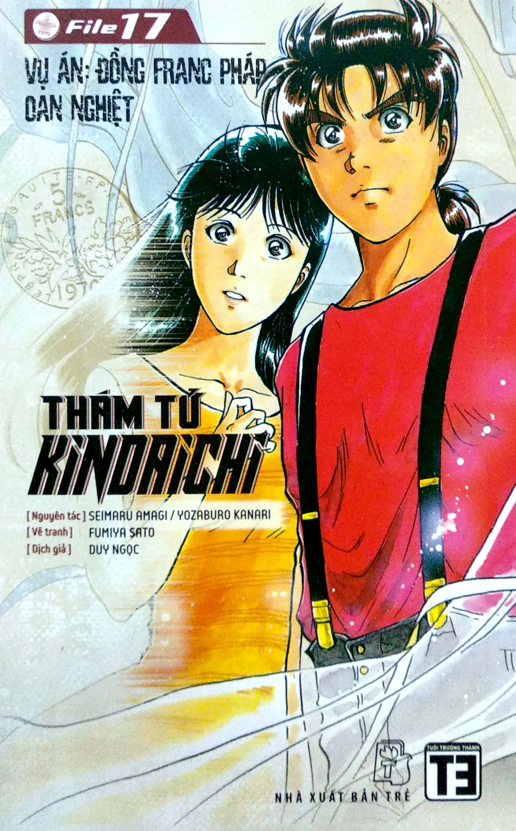 Fahasa - Thám Tử Kindaichi (Tập 17) - Vụ Án Đồng Frang Pháp Oan Nghiệt