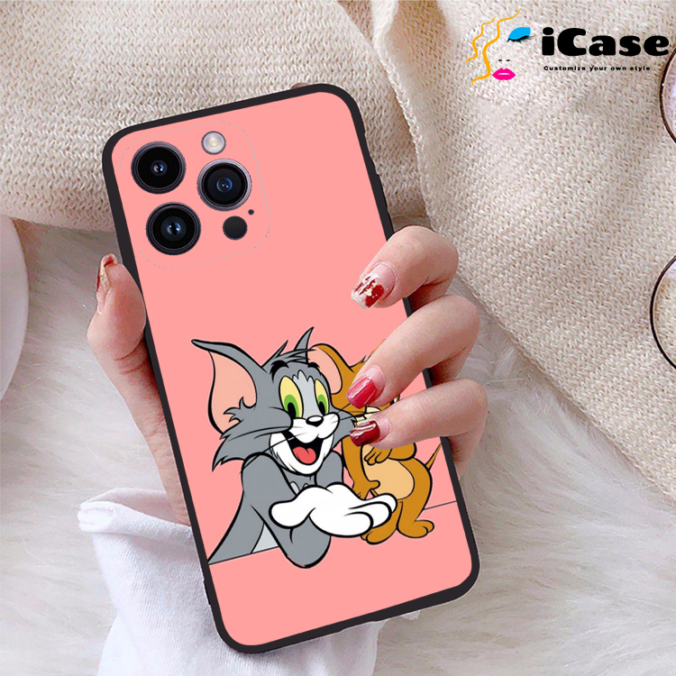 Ốp lưng iphone 14 pro max viền dẻo tpu bst pinky