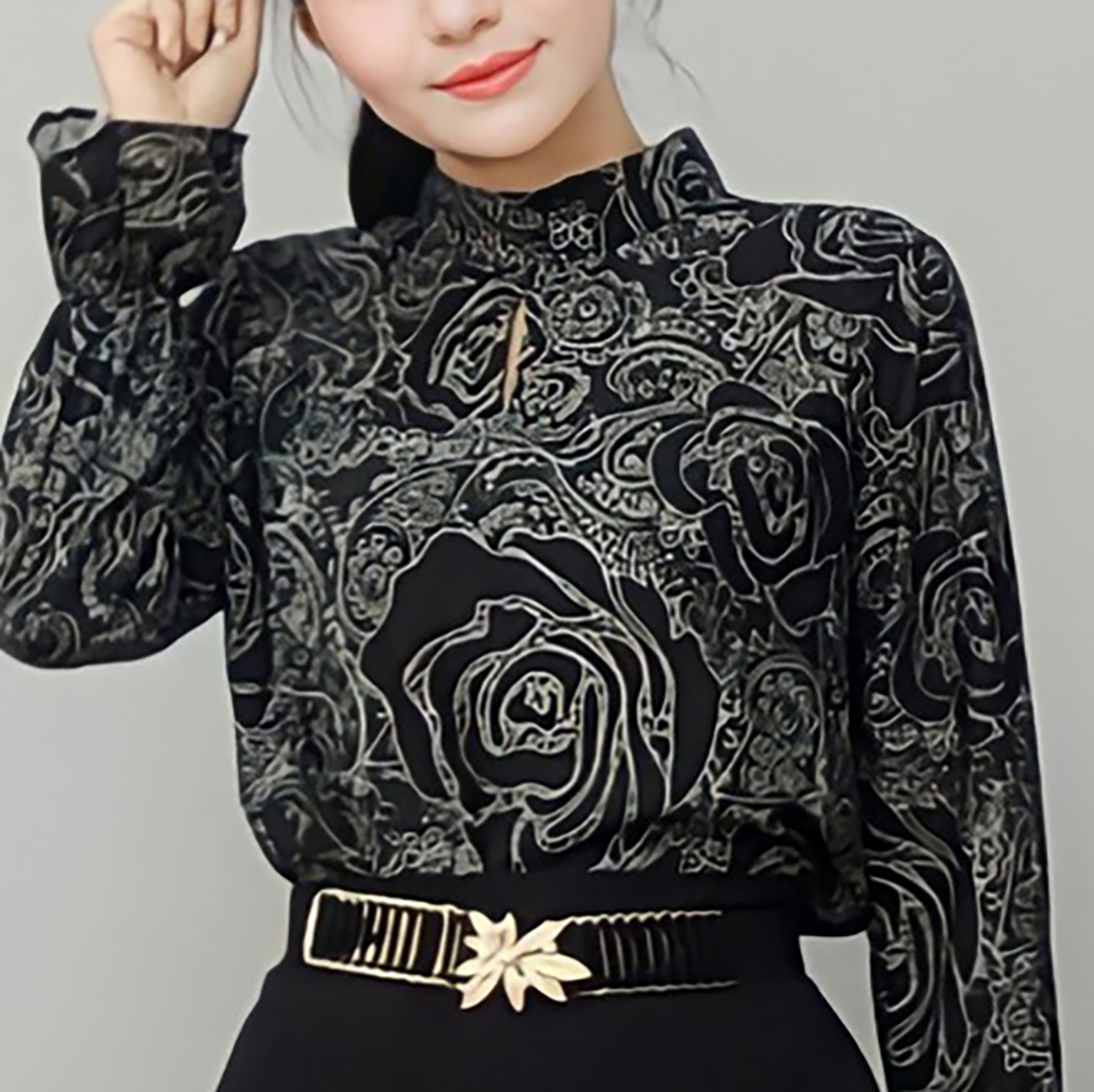 Áo big size, áo lụa nữ, áo kiểu nữ, áo sơ mi trung niên nữ, áo công sở, áo phom rộng,HCM