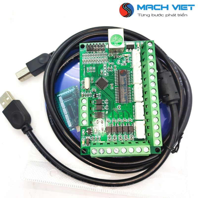 Mach3 usb v2 - 4 trục