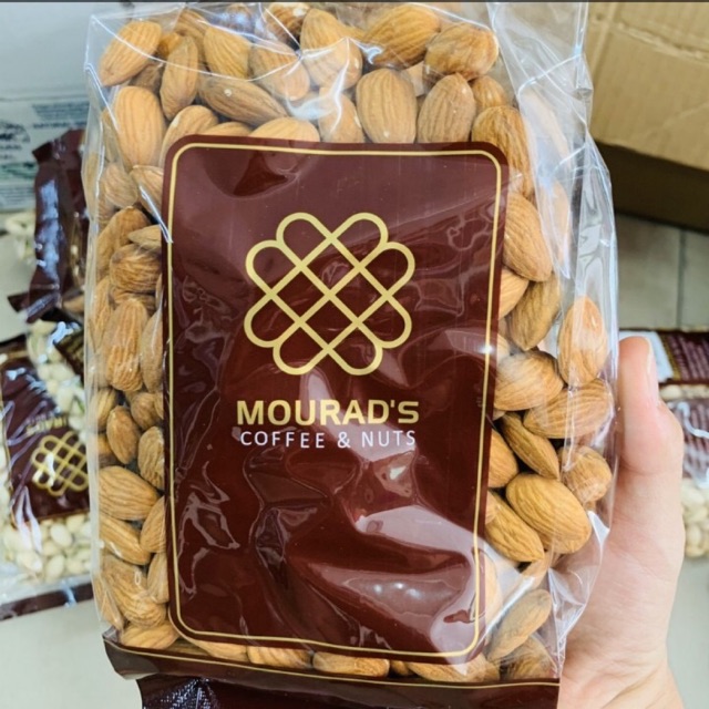 Hạnh nhân tách vỏ úc nguyên vị mourads - 500g