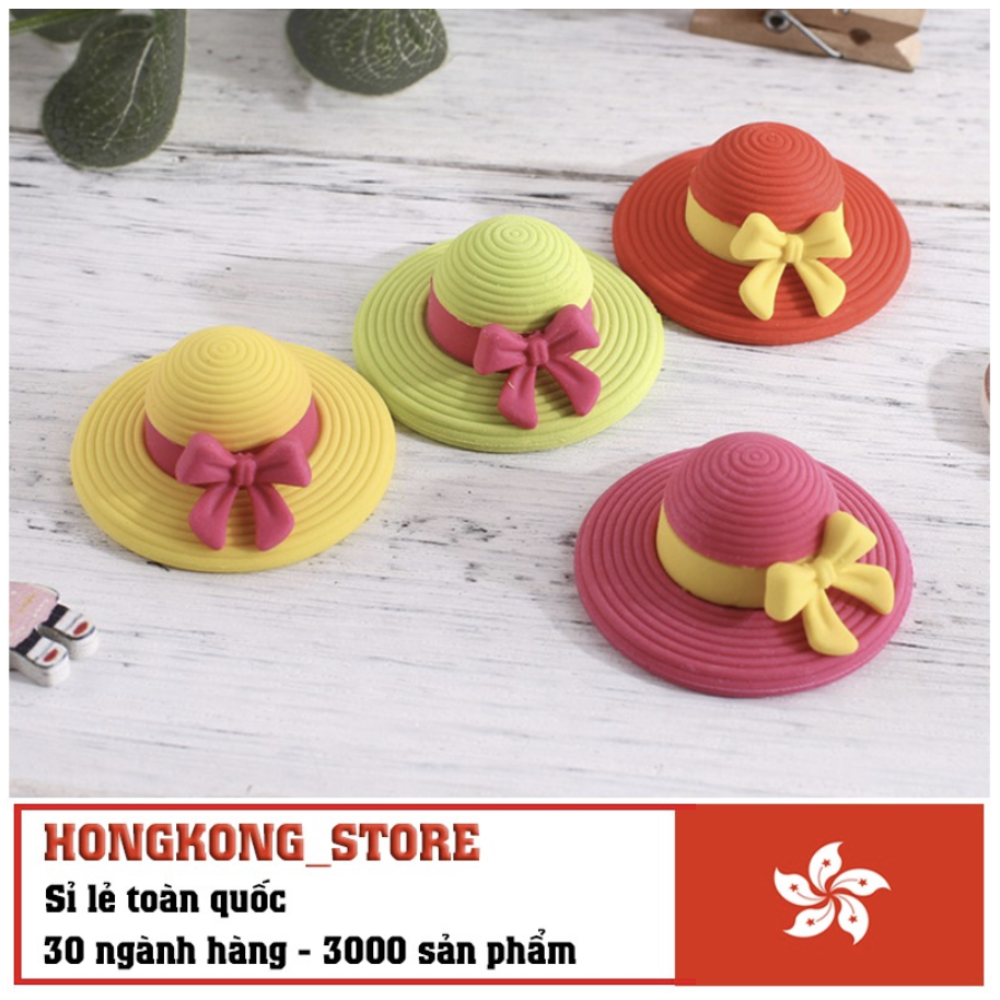 Cục tẩy hình chiếc nón siêu độc đáo - cục gôm tẩy văn phòng phẩm cho bé