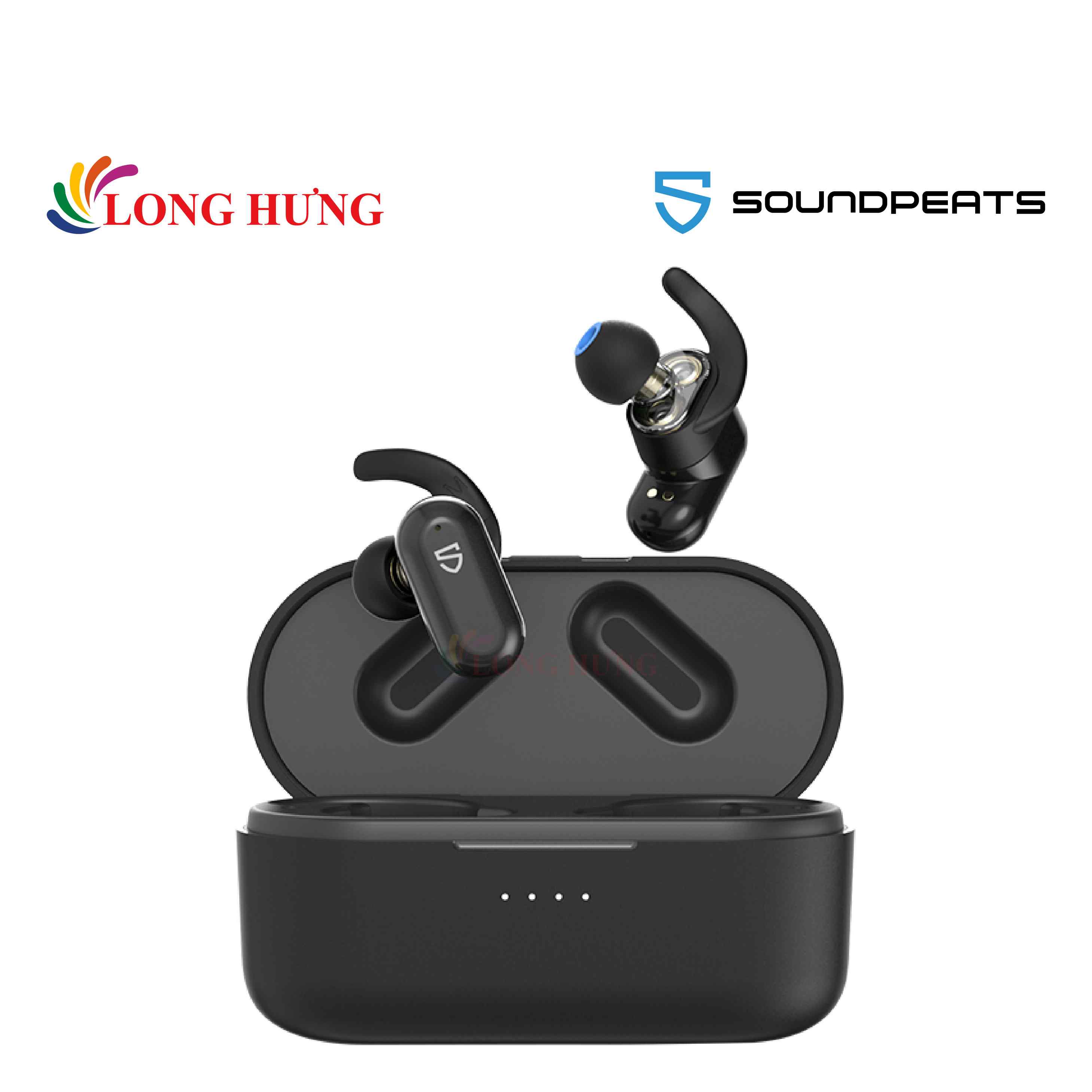 Tai nghe Bluetooth True Wireless Soundpeats Truengine2 - Hàng chính hãng - Thiết kế trẻ trung, âm thanh chất lượng, kết nối Bluetooth 5.0