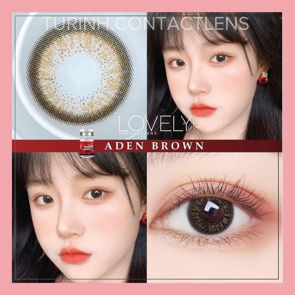 Kính áp tròng brown 14.5mm