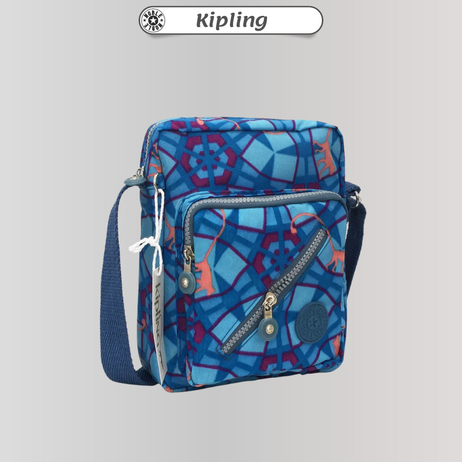 Túi đeo vai Kipling, chất liệu vải dù chống nước, siêu bền K120