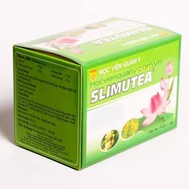 SLIMUTEA - Trà giảm cân túi nhúng, sản phẩm của học viện quân y, giúp hạ mỡ máu, giảm béo